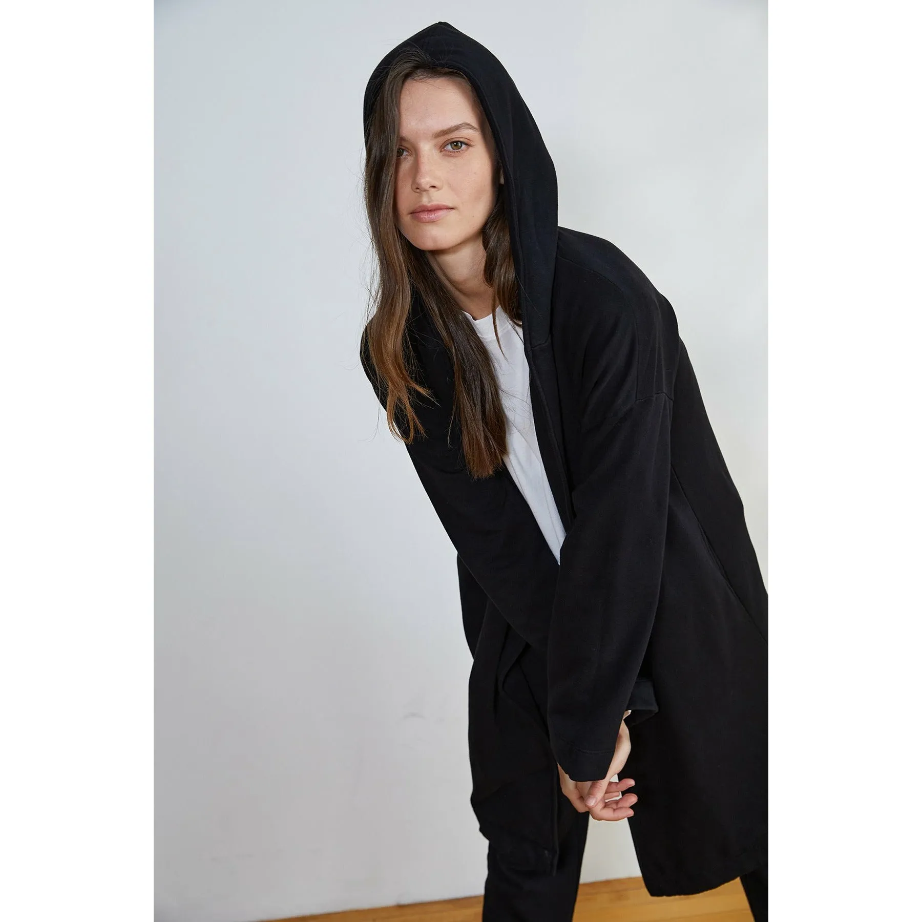 Beccca Vintage Fleece Hooded Cardigan