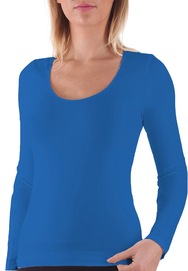 BELLISSIMA Scoop Neck Long Sleeve  COLOURS