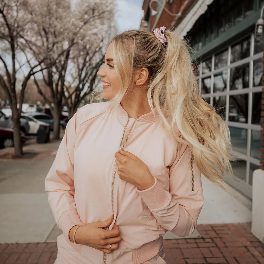 Blush Bomber Jacket