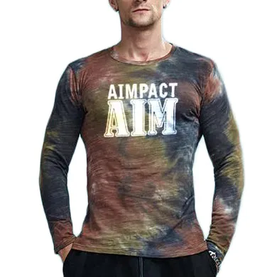 Camouflage Dyed Long Sleeve Shirt