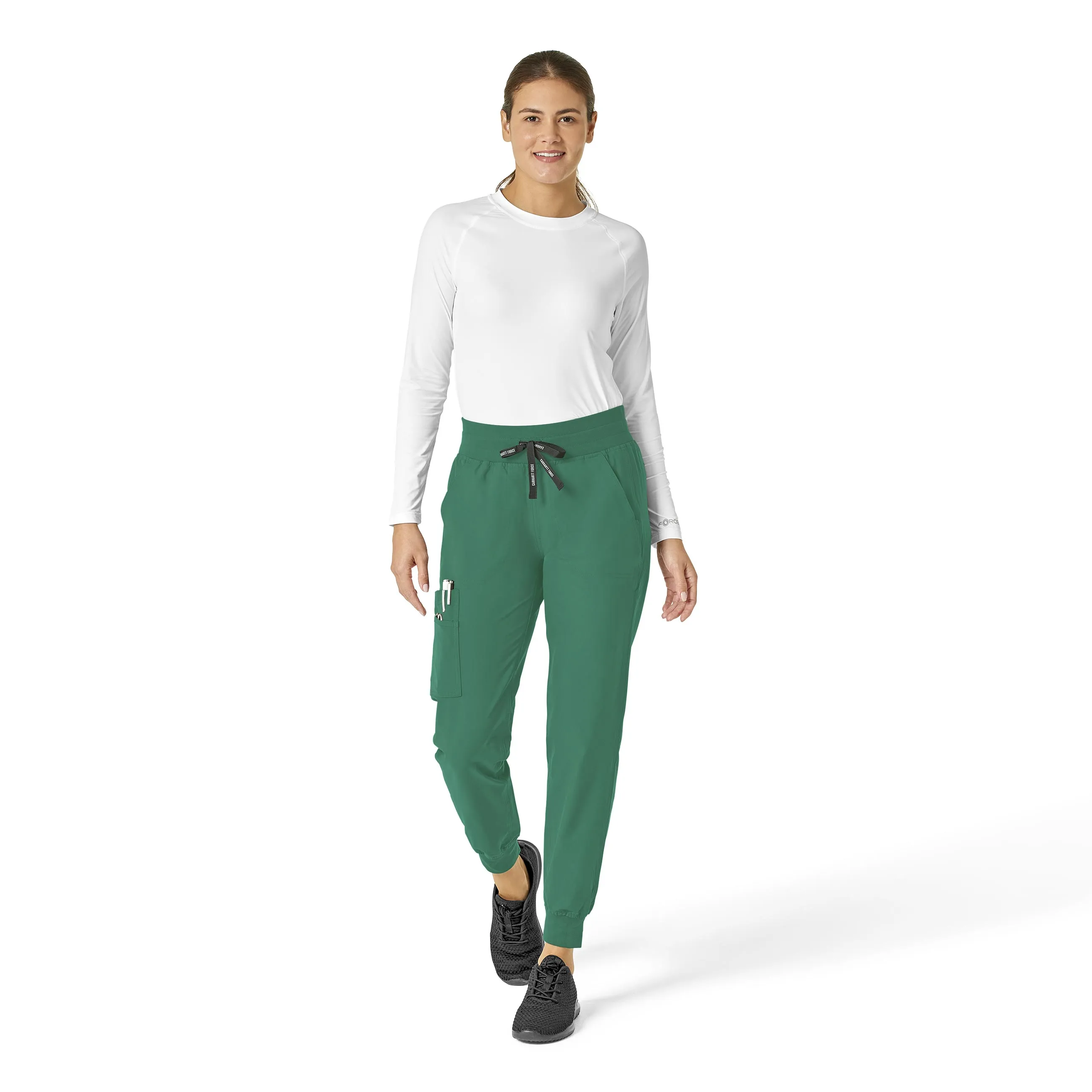 Carhartt Force Essentials Women's Jogger Scrub Pant - Hunter