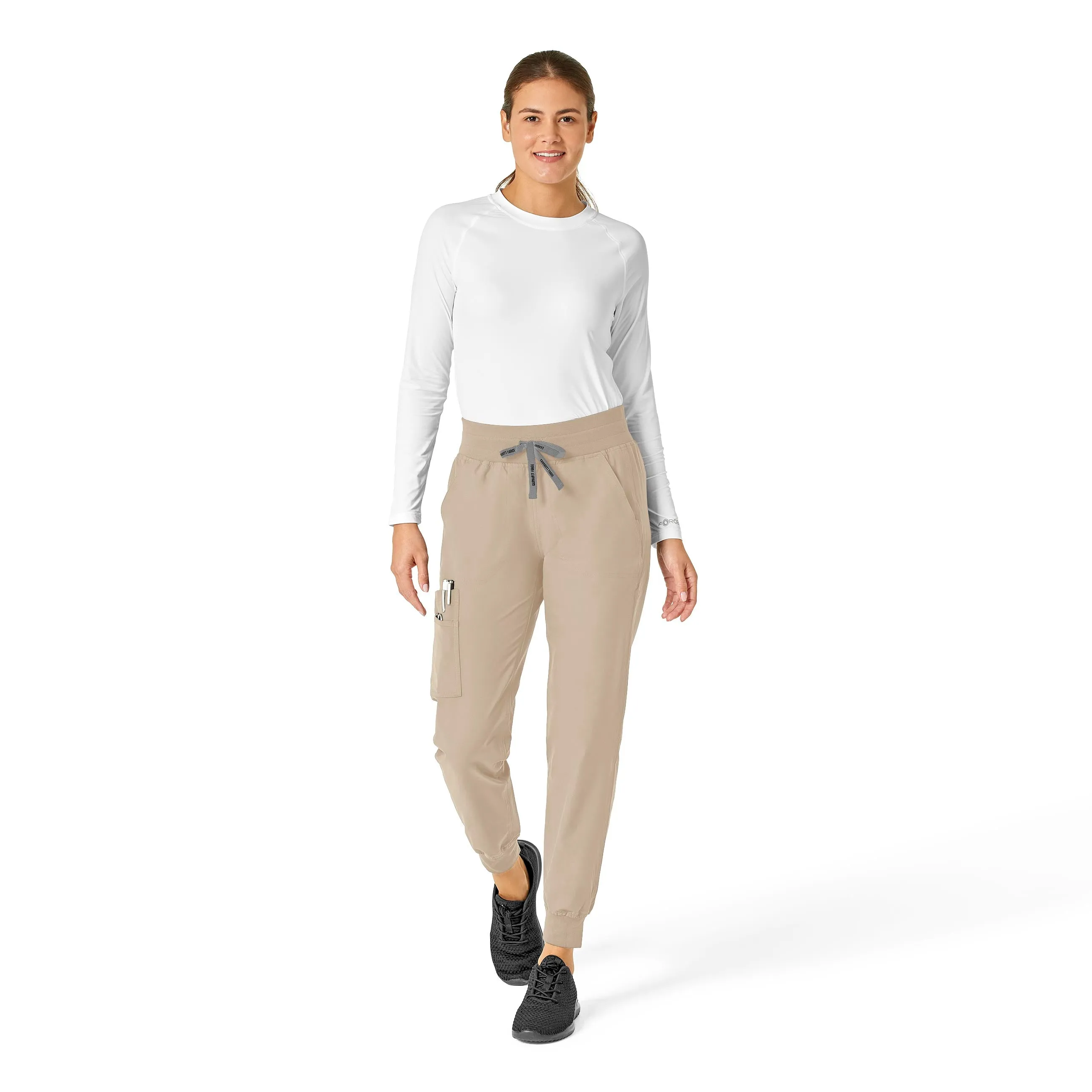 Carhartt Force Essentials Women's Jogger Scrub Pant - Khaki