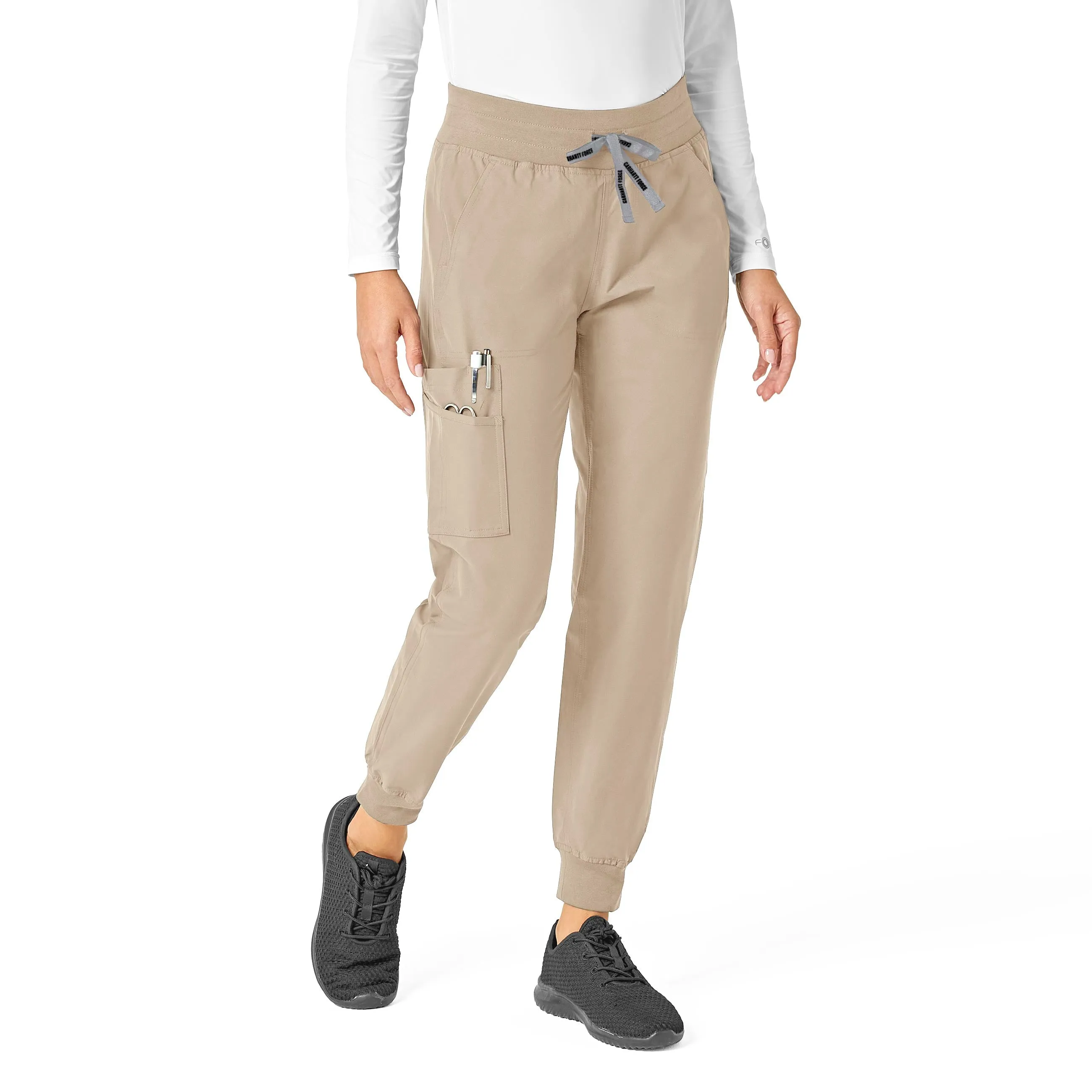 Carhartt Force Essentials Women's Jogger Scrub Pant - Khaki