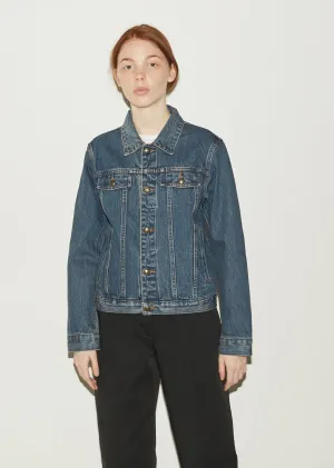 Cherry Blouson Denim Jacket