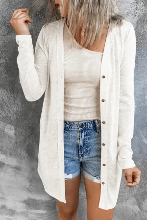 Cozy Open-Front Cardigan