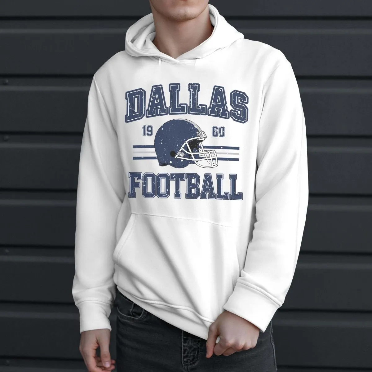 Dallas Football Wholesale Graphic Hoodie - Quick Shipping