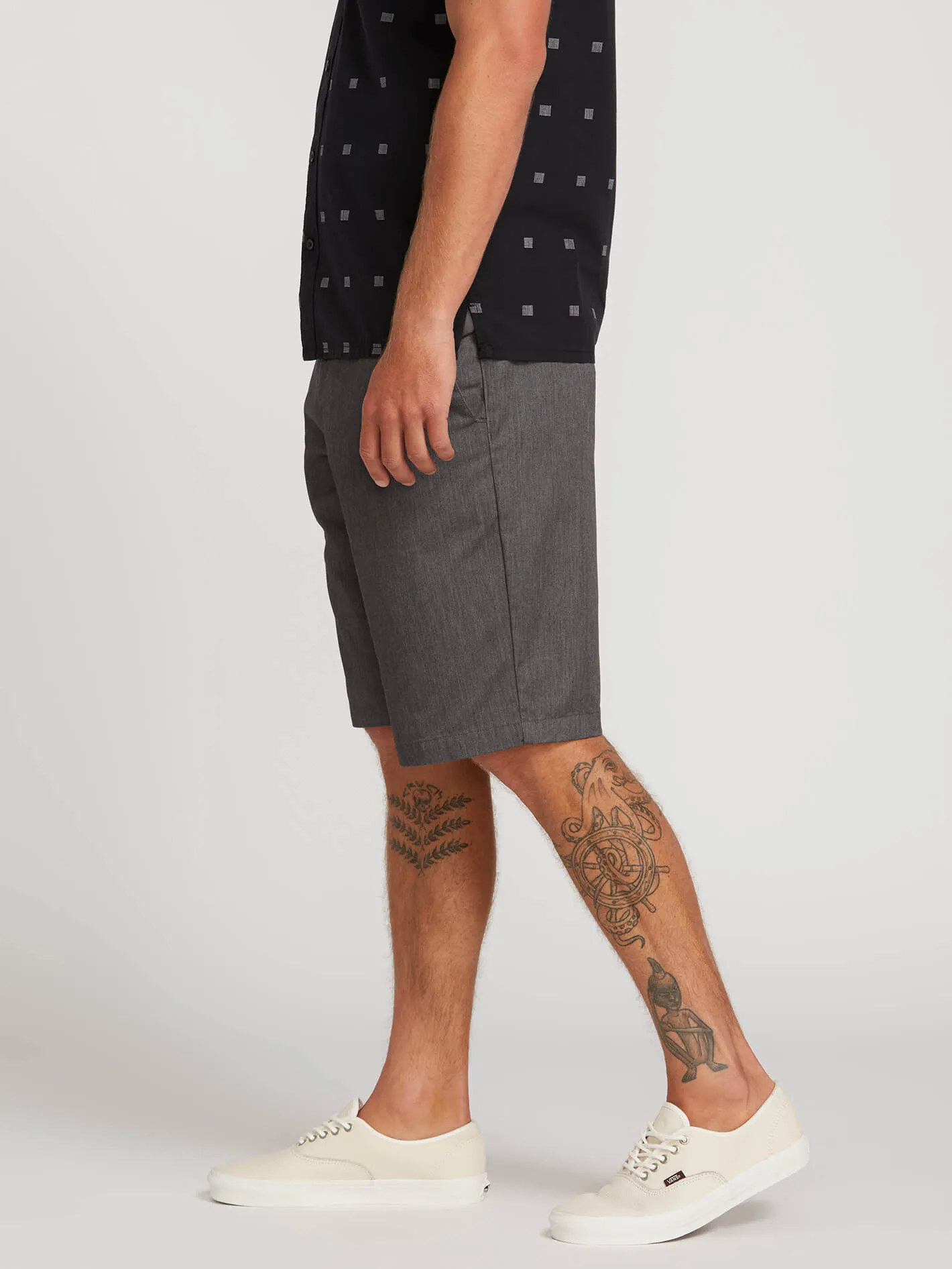 Frickin Chino Shorts - Charcoal Heather