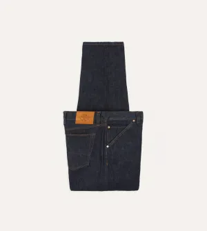 Indigo Rinse 14.2oz Japanese Selvedge Denim Five-Pocket Jeans