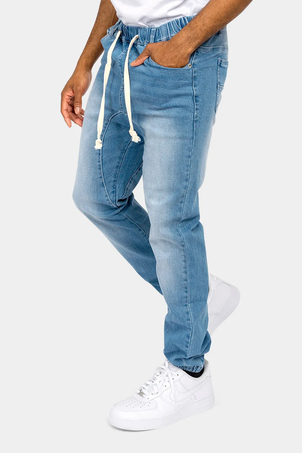 Men's Essential Jogger Denim Pants