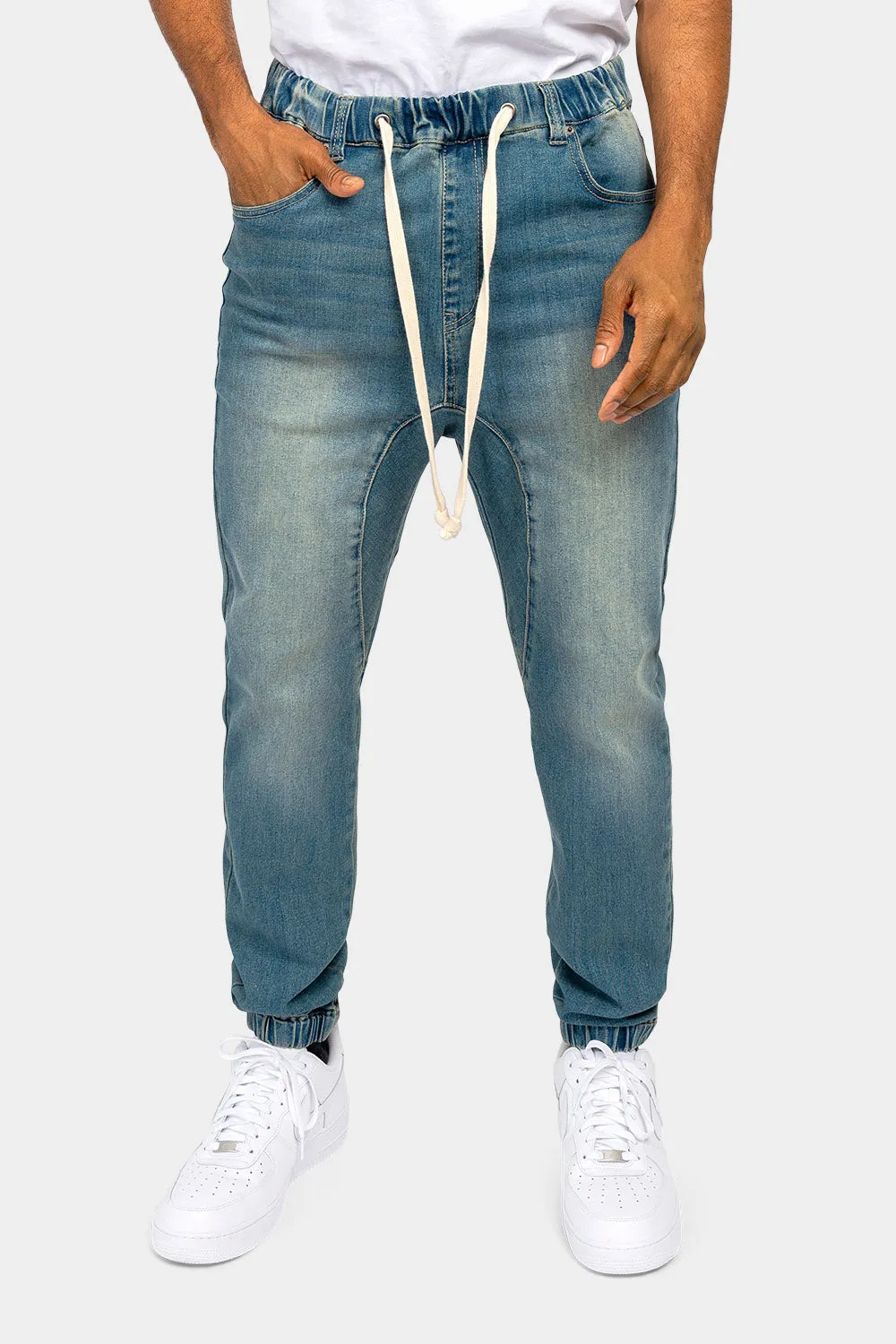 Men's Essential Jogger Denim Pants