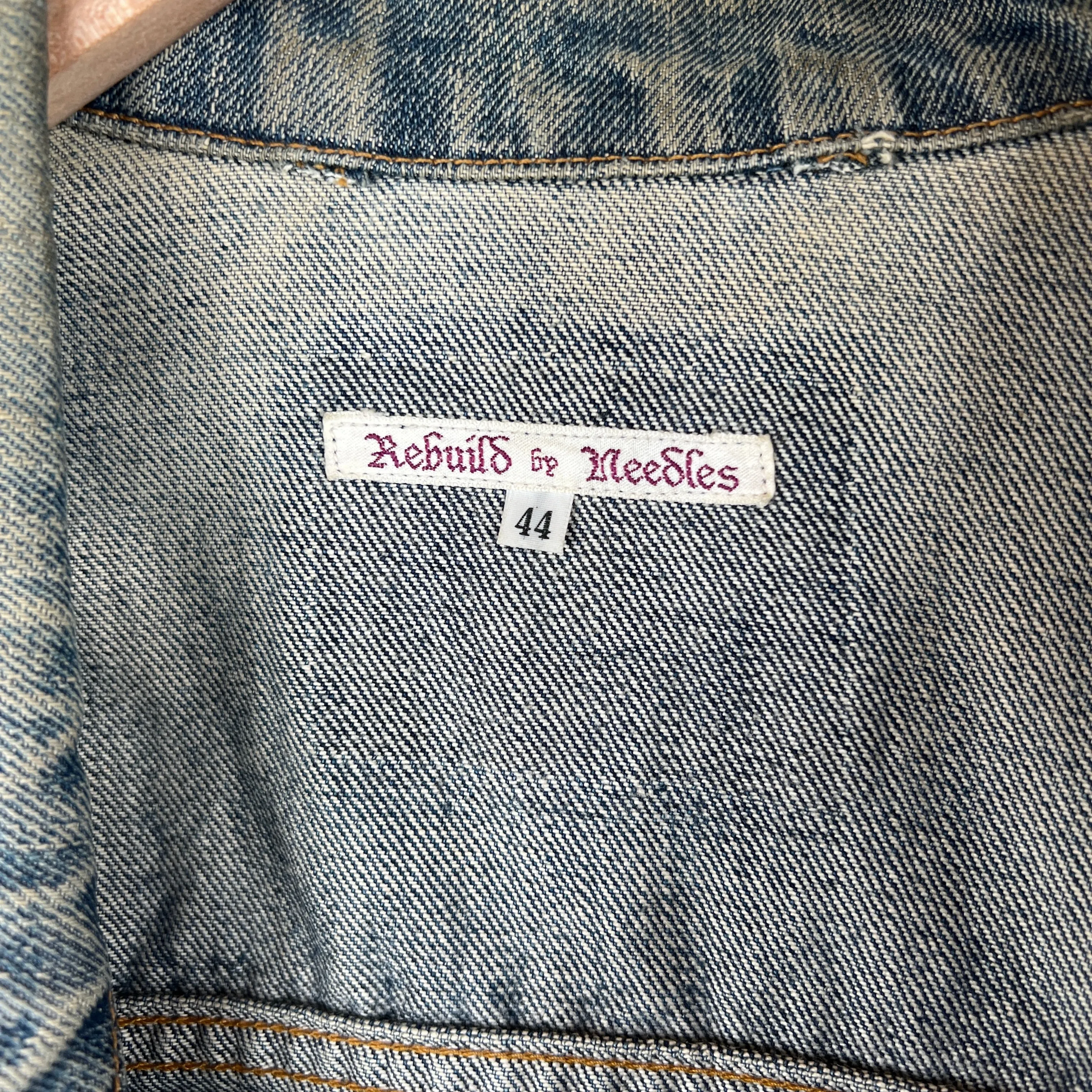 Needles Rebuilt Denim Jacket