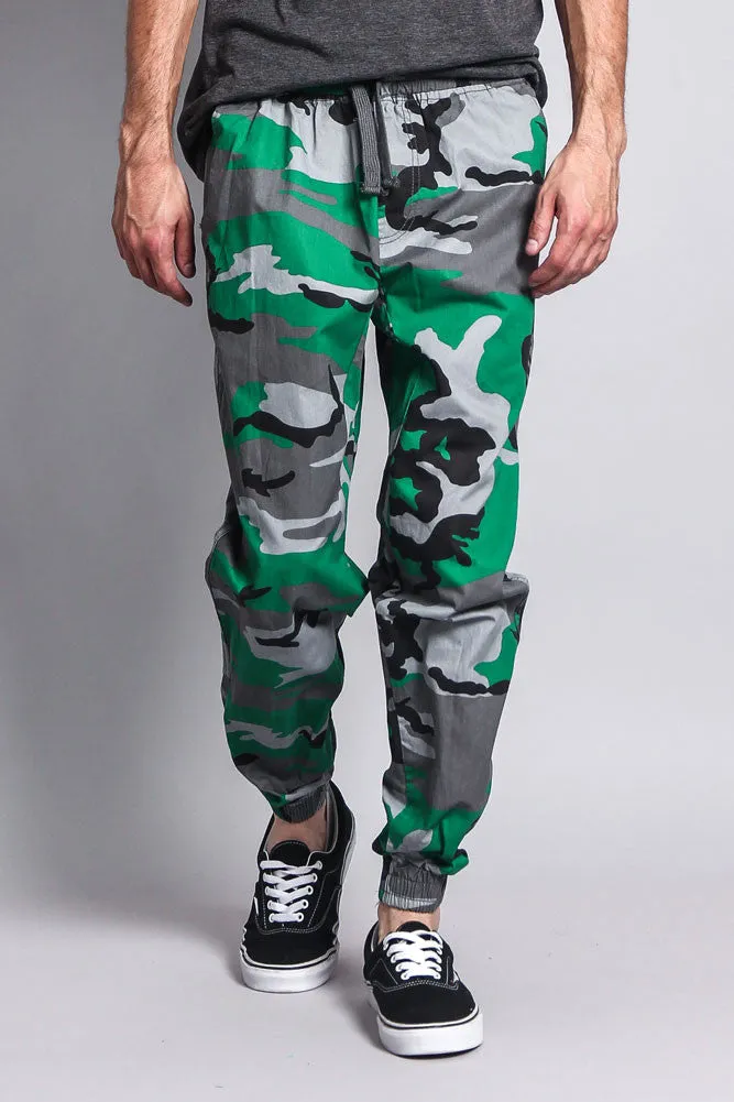 Non-Stretch Twill Jogger Pants