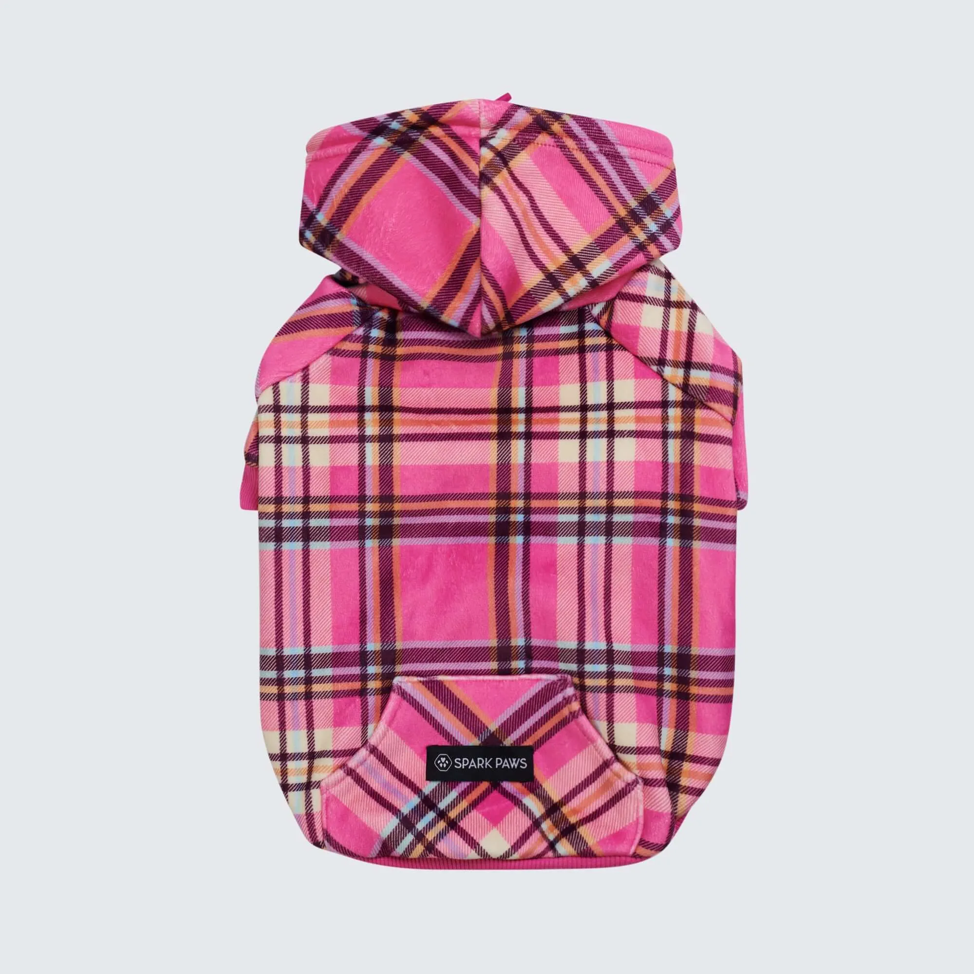 Plaid Dog Hoodies