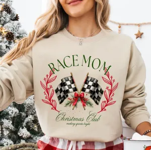 Race Mom Christmas Club Sweatshirt