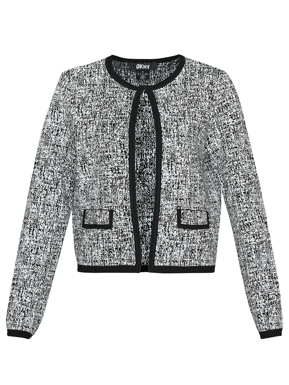 Rayon Spandex Tweed Cardigan