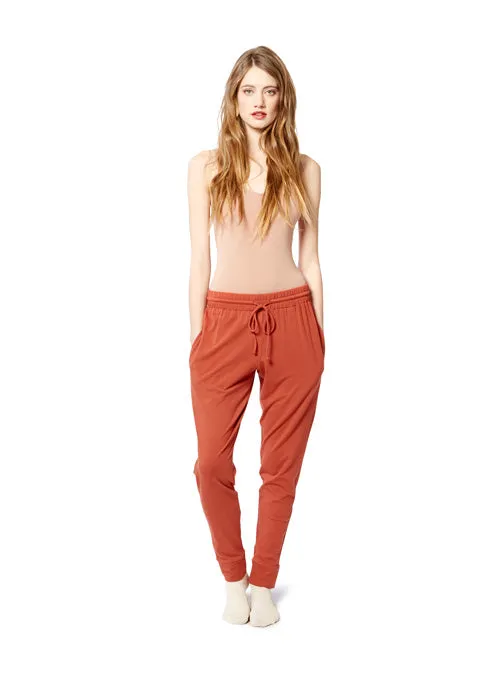 Slim Fit Jogger Rust by Miakoda