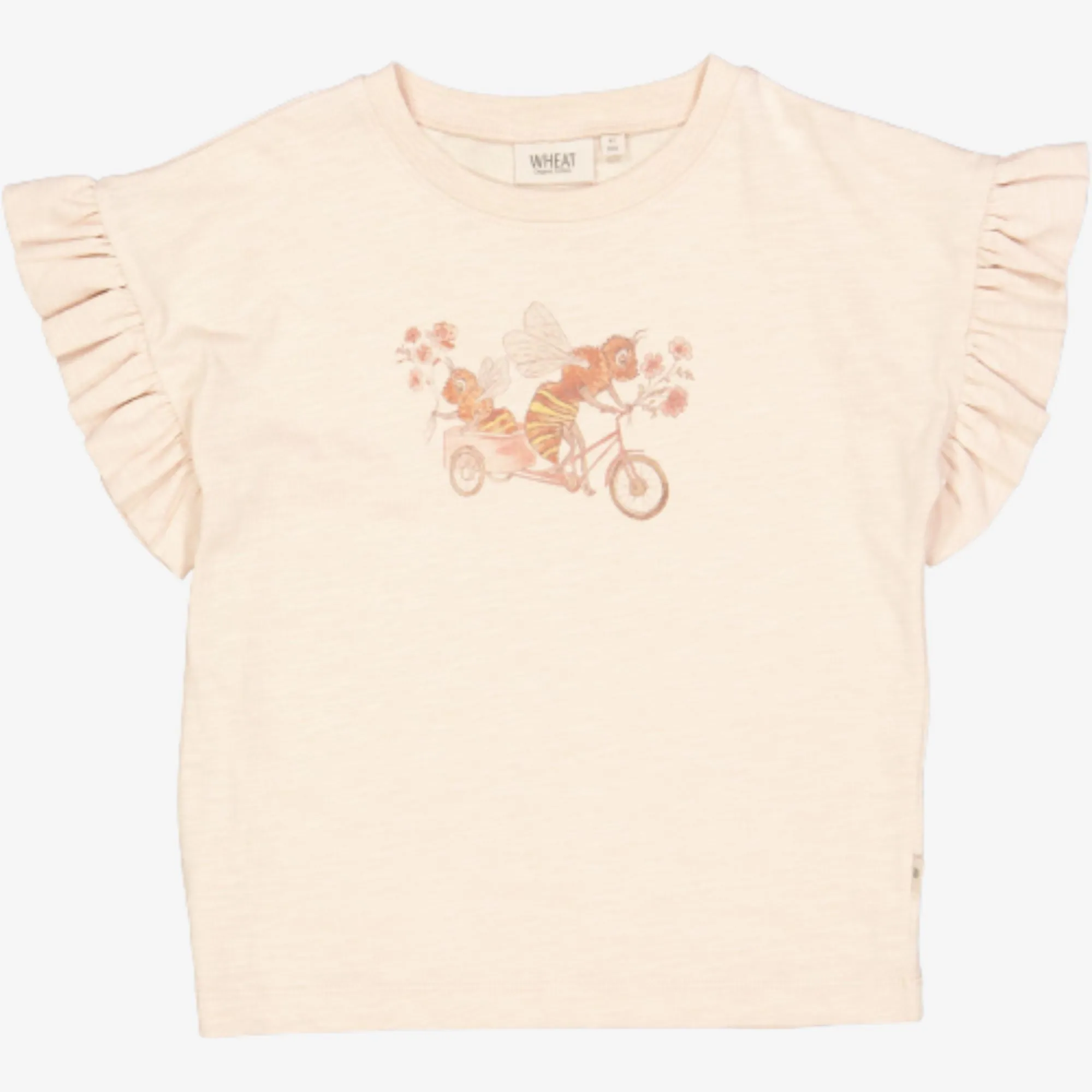 T-Shirt Bee Bike - rose dust