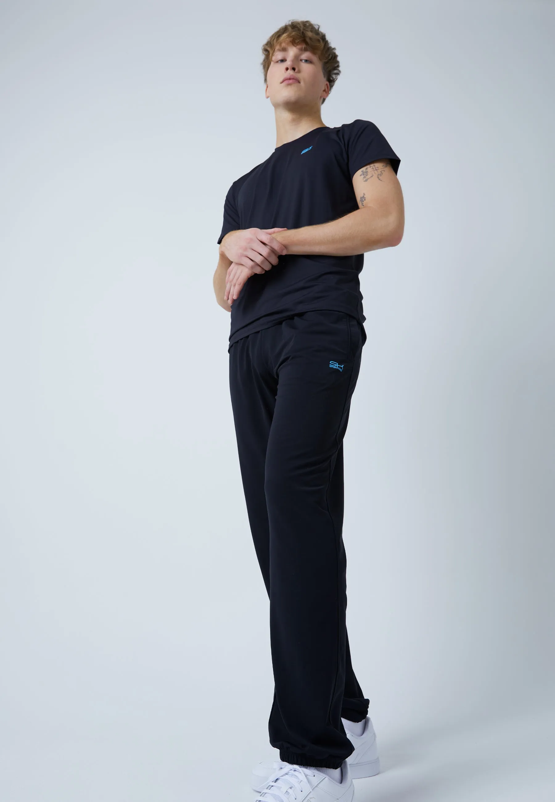 Tennis Jogger Tracksuit Pants, black