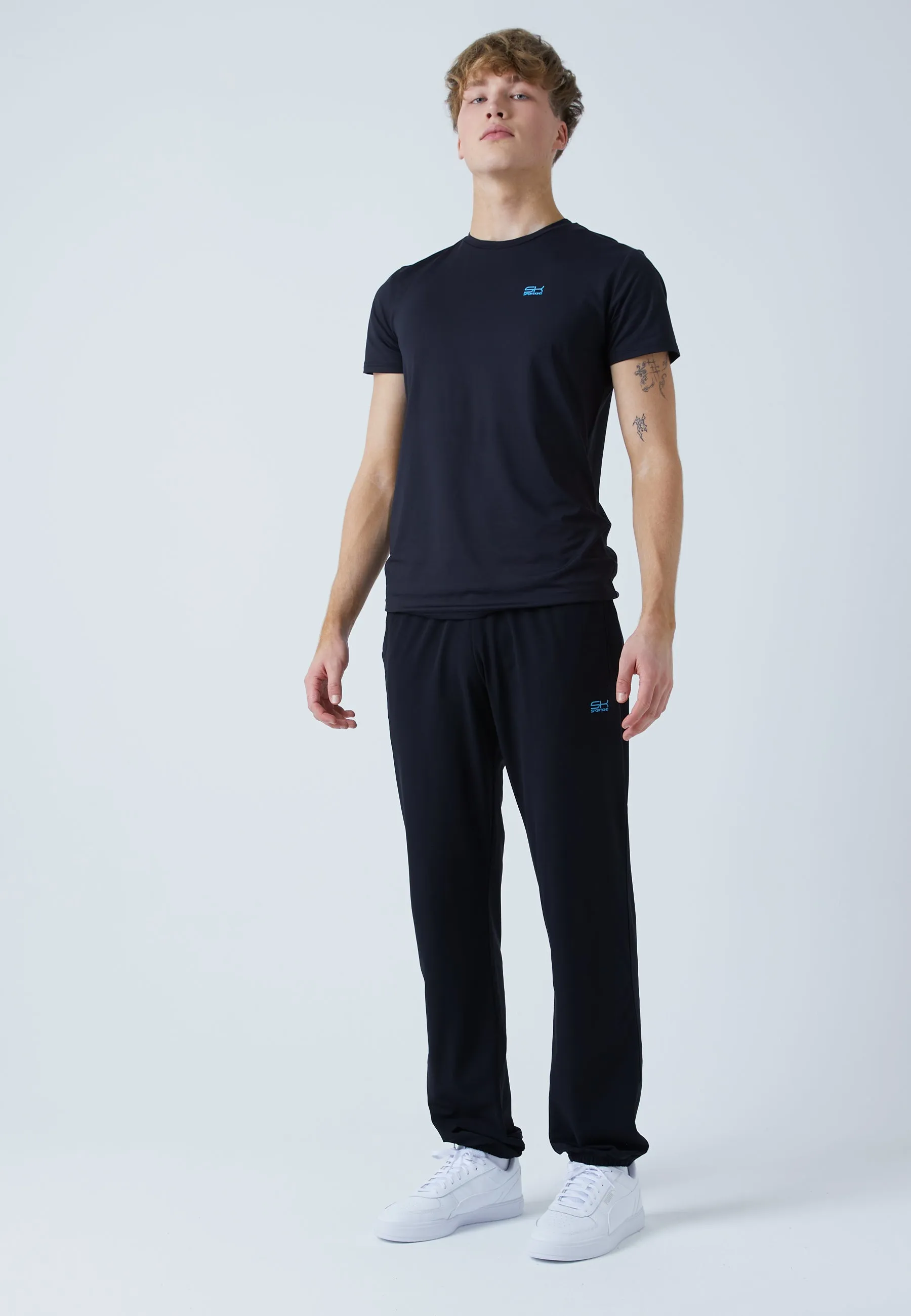 Tennis Jogger Tracksuit Pants, black