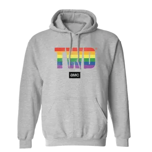 The Walking Dead TWD Pride Logo Fleece Hooded Sweatshirt