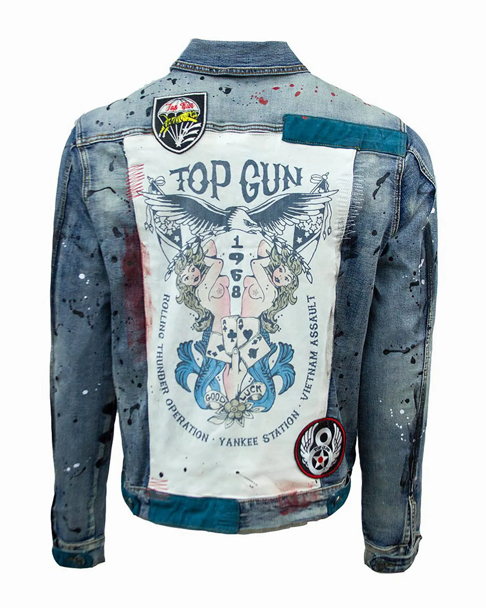 TOP GUN® DOUBLE TROUBLE DENIM JACKET