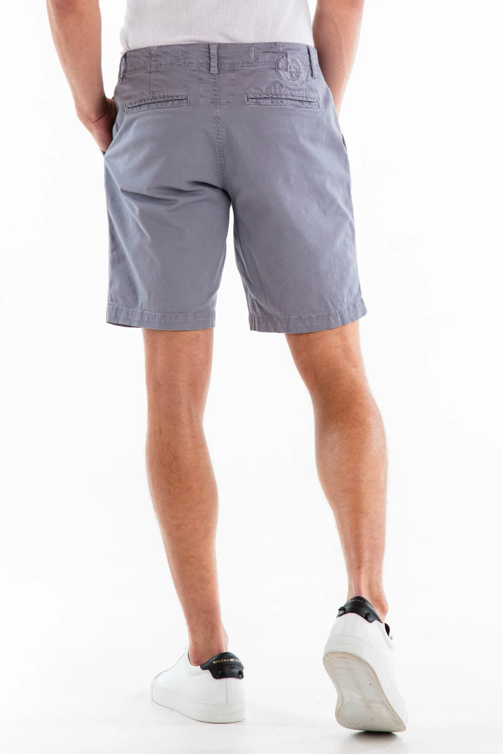 Walden 9" Chino Short - Light Grey