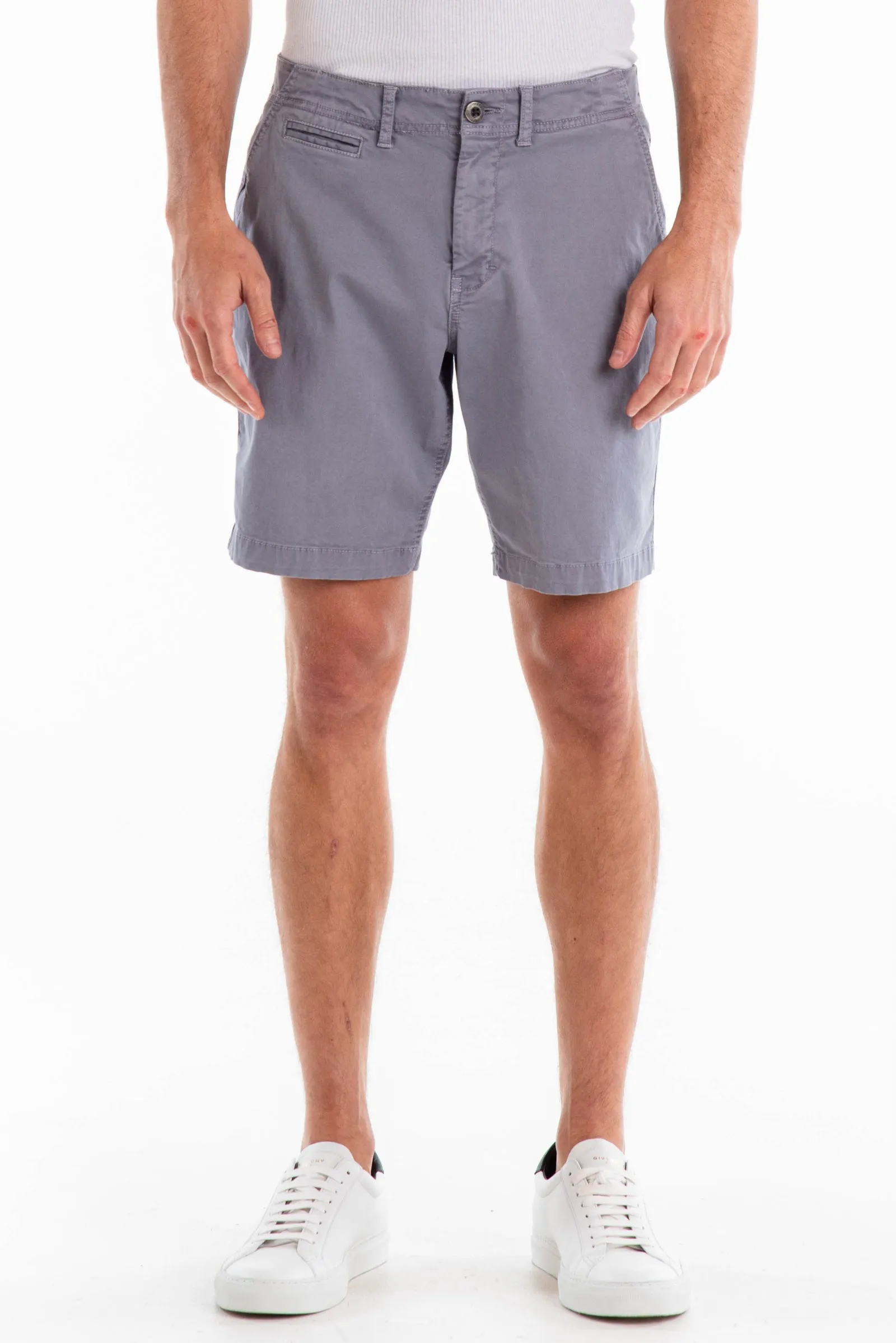 Walden 9" Chino Short - Light Grey