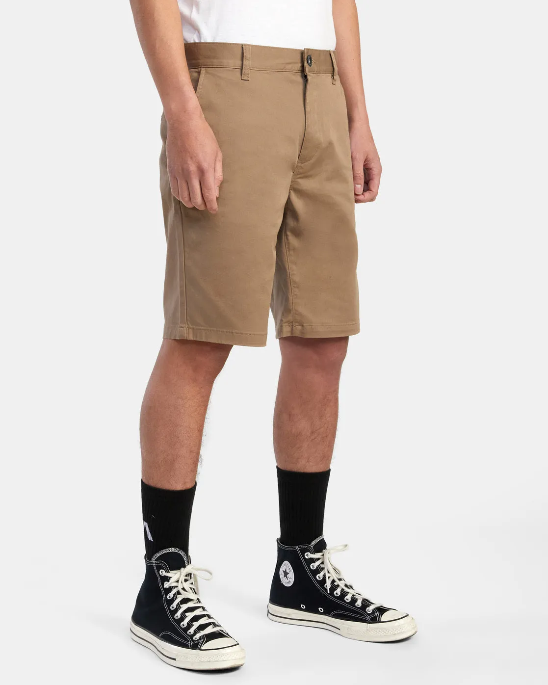 Weekend Stretch 20" Chino Shorts - Dark Khaki