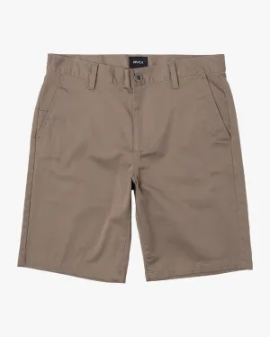 Weekend Stretch 20" Chino Shorts - Dark Khaki